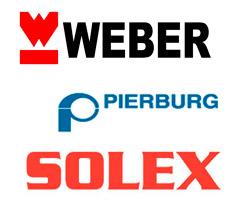 Juegos reparación carburador XE1 - xicle electrico Weber GS, FIESTA 900, 1.100, R20,  R25