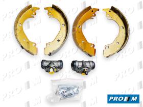 Bendix 391044B - Kit plus zapatas y bombines Peugeot 505 diesel-Tagora