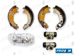 Frenos/hidráulica 101870 - Kit frenos traseros tambor Peugeot 309 motor Talbot 85-89