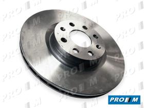 Frenos/hidráulica 86739 - Disco freno delantero ventilado Fiat Punto