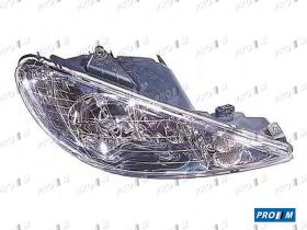 Valeo 087276 - Faro derecho Peugeot 206 GTi h7+h7