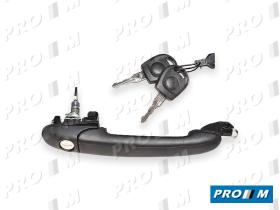 Valeo 252251 - Manecilla con cerradura delantera Seat Ibiza III 07/96-06/99