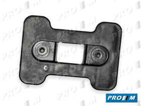 Caucho Metal 62507 - Soporte de paragolpes con chapa Volkswagen Golf