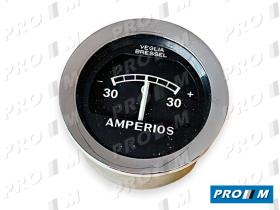 Magneti Marelli 030VE - Reloj amperimetro -30 0 +30 Veglia